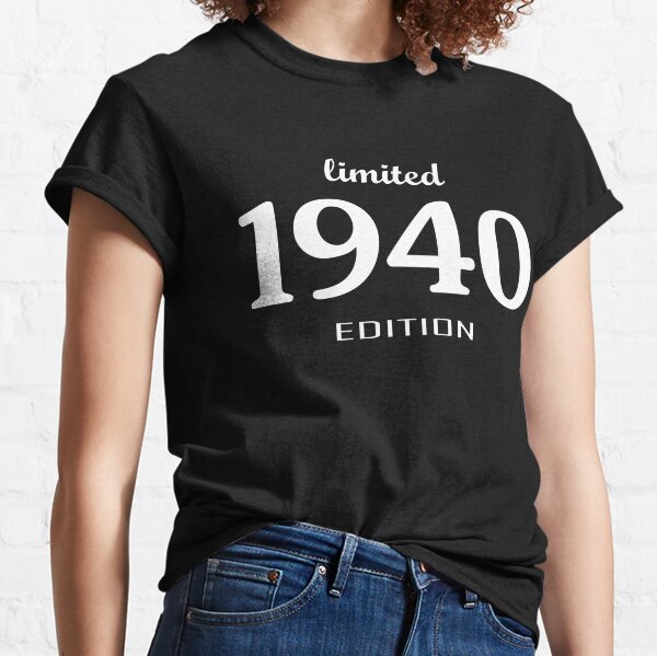 Online fashion store 80 Year Old Gifts Retro 1943 Limited Edition 80th ...