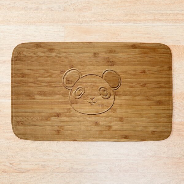 Item preview, Panda Bear Carved Bamboo Print designed and sold by Almdrs.