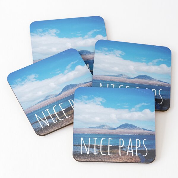 Item preview, Paps of Jura design 'Nice Paps' designed and sold by Simply The West Prints.