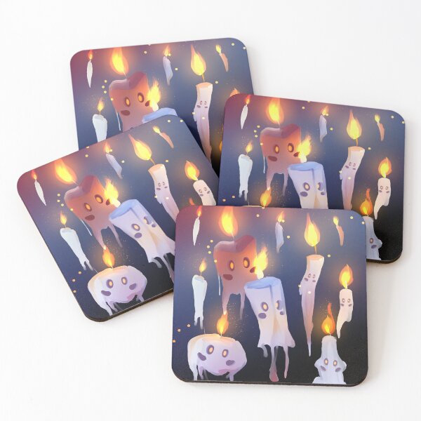 Artikelvorschau, Halloween Junimos candles entworfen und verkauft von emberfawkes.