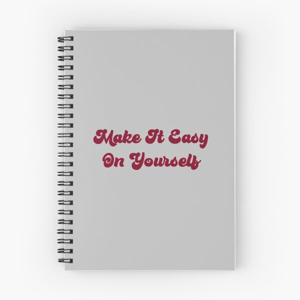 Item preview, Make It Easy On Yourself, burgundy designed and sold by perezzzoso.