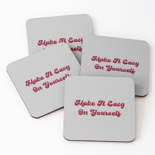 Item preview, Make It Easy On Yourself, burgundy designed and sold by perezzzoso.