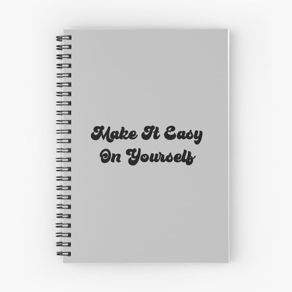 Item preview, Make It Easy On Yourself, black designed and sold by perezzzoso.