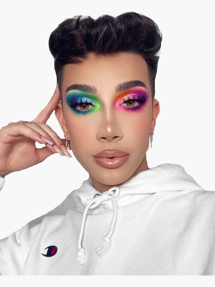 "James Charles" Sticker for Sale by leojj | Redbubble