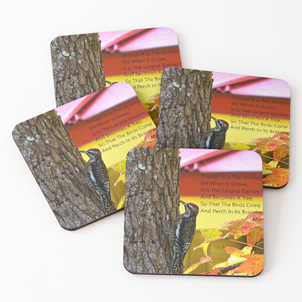 Item preview, Matthew 13:32 Woodpecker designed and sold by LisaWootenPhoto.