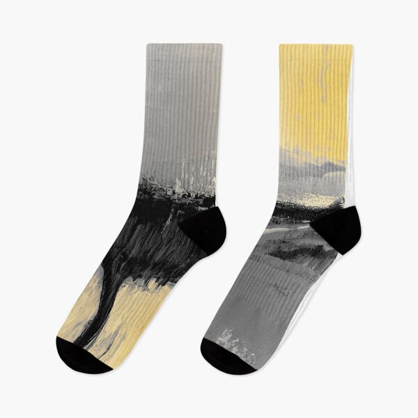 Item preview, black yellow abstract designed and sold by ElaSzczepaniak.