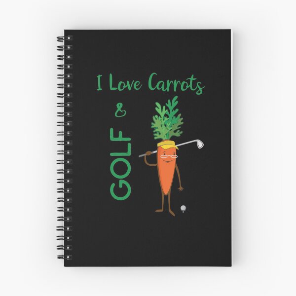 Item preview, I Love Carrots & Golf - Golf Lover Golfer Vegan Veggie Gift designed and sold by FunnySunny T-Shirts.