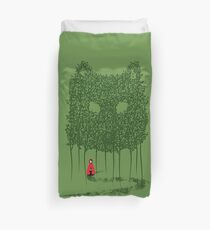 Red & The Wolf Duvet Cover