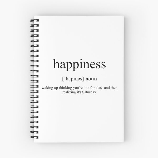 Item preview, Happiness Definition | Dictionary Collection designed and sold by Designschmiede.