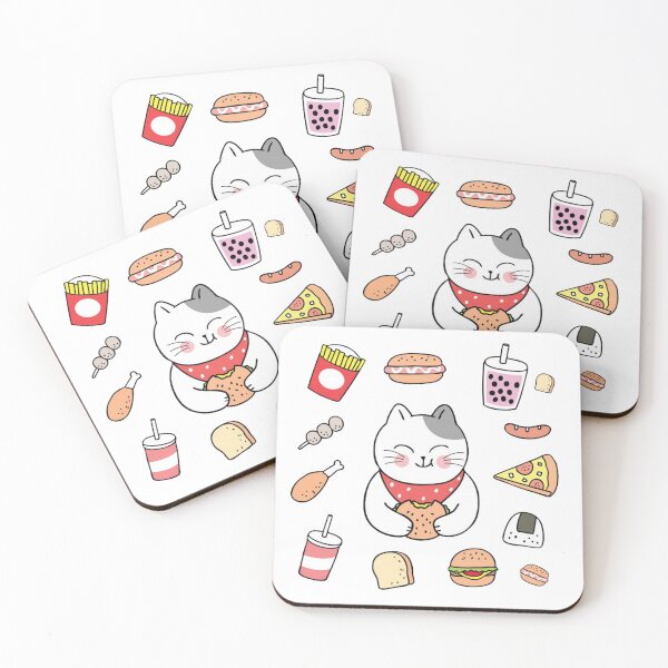 Item preview, Yummy Neko designed and sold by kawaiistudio.