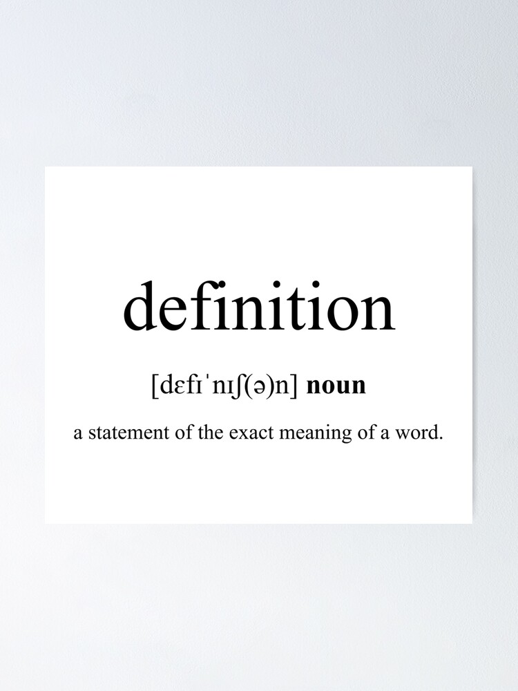 LOL Definition, Dictionary Collection Poster by Designschmiede