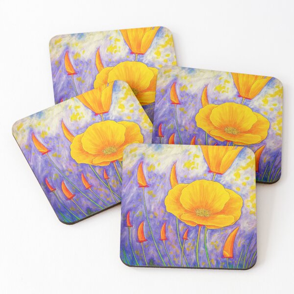 Item preview, Summer Yellow Poppies designed and sold by Veikko  Suikkanen.