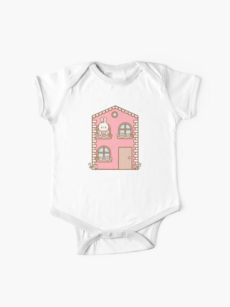 Usagi Hana House Baby One Piece By Kawaiistudio Redbubble