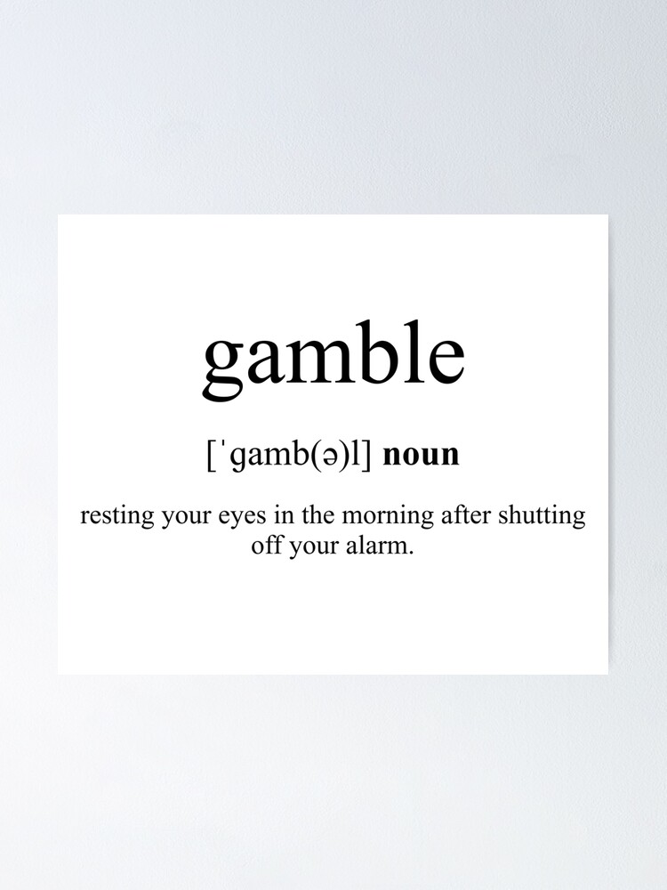 what does the name Gamble mean