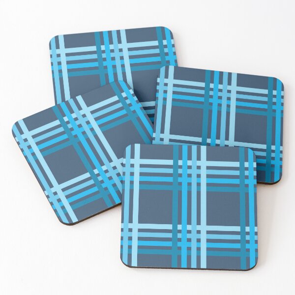 Item preview, Blue Plaid / Stripes designed and sold by Orchyd.