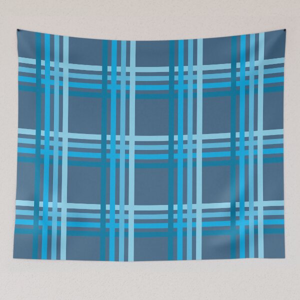 Item preview, Blue Plaid / Stripes designed and sold by Orchyd.