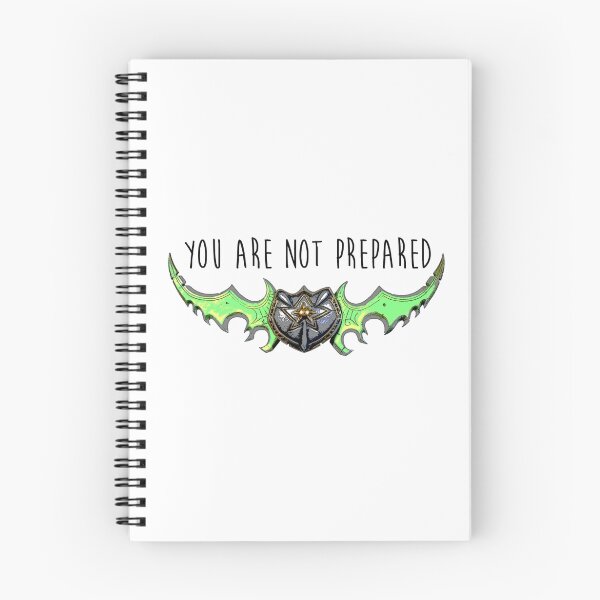 Item preview, Illidan Stormrage - You Are Not Prepared designed and sold by smalltownmoon.