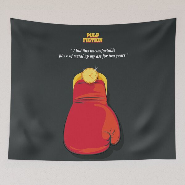 Item preview, Pulp Fiction Butch boxing glove art designed and sold by FerOjea.