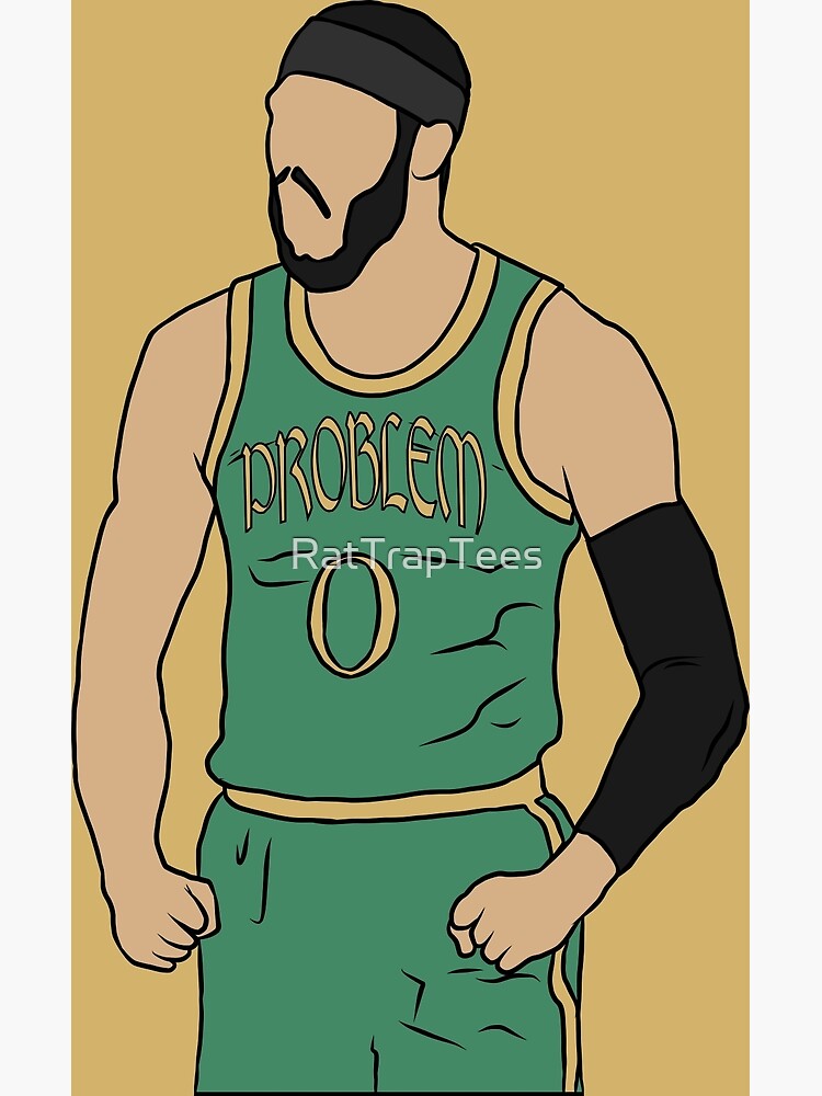 Jayson Tatum Slam Dunk by RatTrapTees, Redbubble