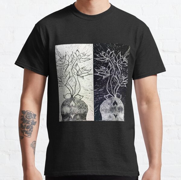 Graphc Flower Print Tee - Negative Apparel