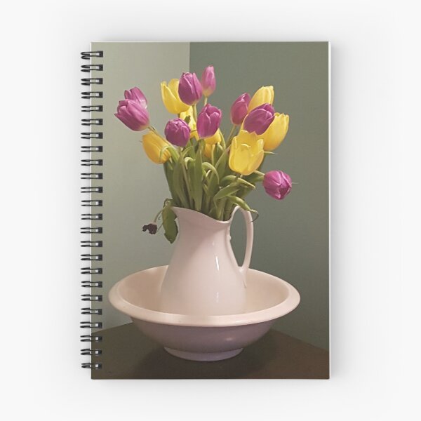 Item preview, Yellow and Purple Tulips designed and sold by Diane Petker.