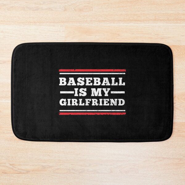 Item preview, Baseball Is My Girlfriend Funny Sports Fan Design designed and sold by tshirtexpressiv.