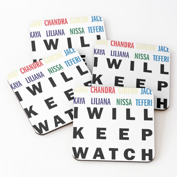 Item preview, Oath of Gatewatch MTG I Will Keep Watch V1 designed and sold by gardeniaresilia.