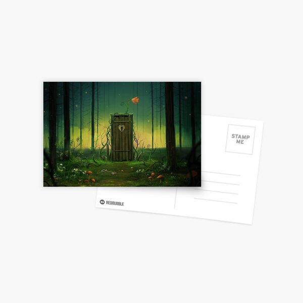 The Forest Door Postcard