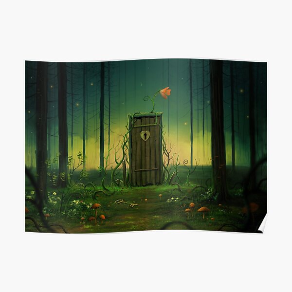 The Forest Door Poster