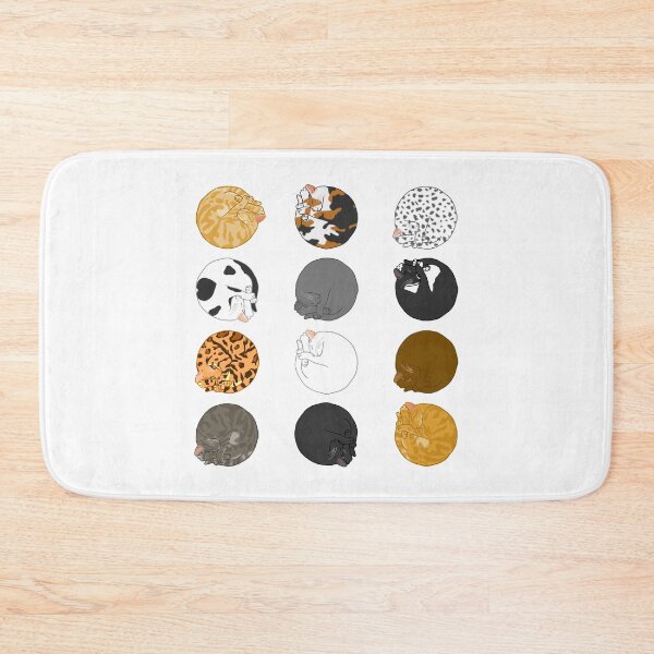 Item preview, Rolling Cat Pattern designed and sold by CCCDesign.