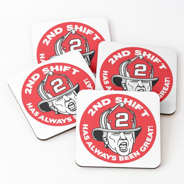 Item preview, Trump says "2nd Shift has always been great!" - 2 Red designed and sold by PistolPete315.