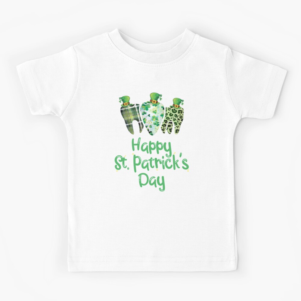 Happy St Patrick's Day 2022 Shirt Teeth Irish Flag Shirt Dental Assistant Life Dentist Gift