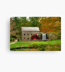 Grist Mill at Wayside Inn Canvas Print