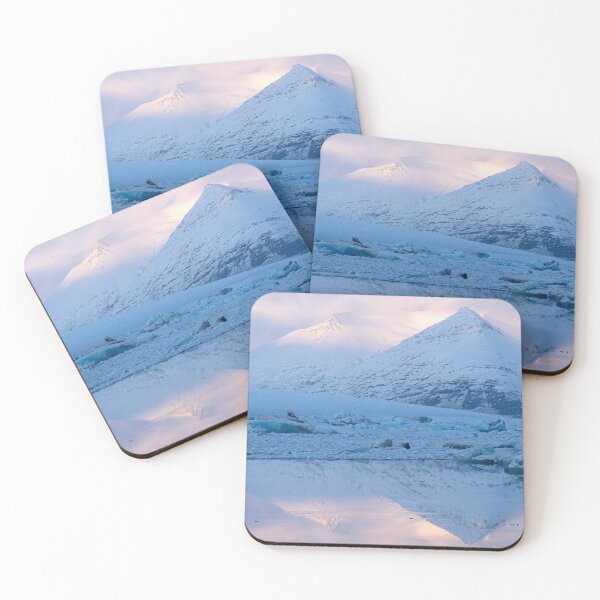 Item preview, Iceland: man standing in front of the mountains reflected in a lake designed and sold by VadimK.