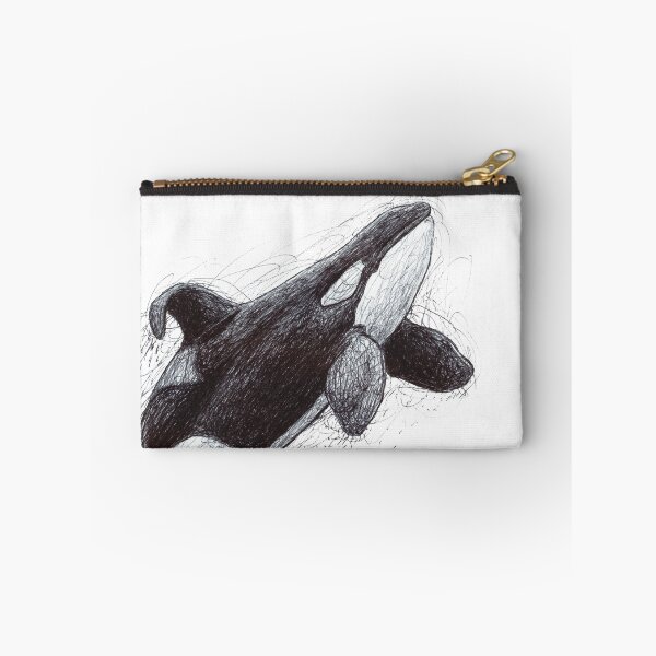 Item preview, Ulises the Killer Whale Scribble designed and sold by ArtyOrca.