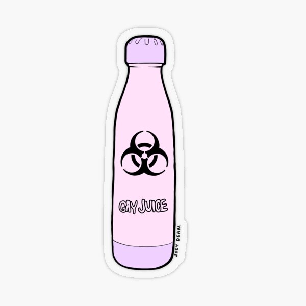 Gay Juice Transparent Sticker