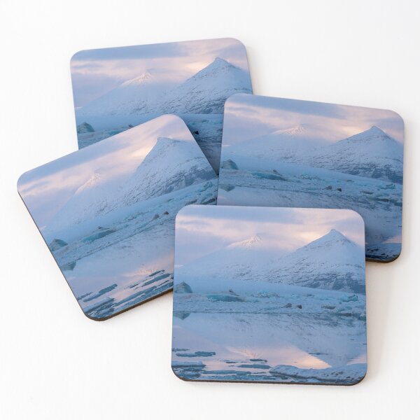 Item preview, Iceland: Vatnajokull mountains reflected in the Jökulsárlón Glacier Lagoon  designed and sold by VadimK.