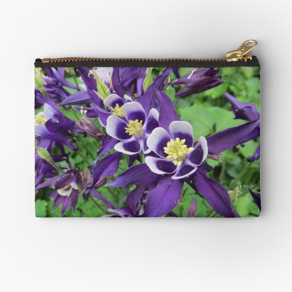Columbine in Bloom Zipper Pouch