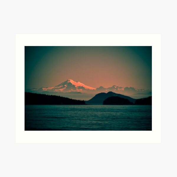 Mount Baker, Washington Art Print