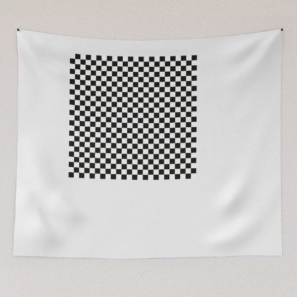Aperçu de l'œuvre Black Checkerboard créée et vendue par dallastxart.
