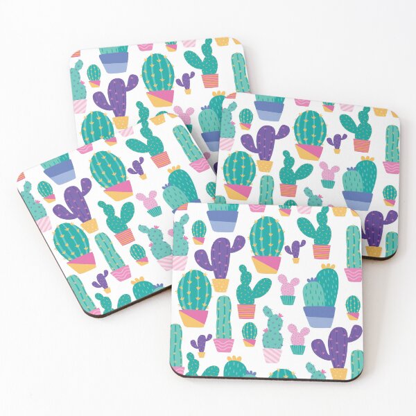 Item preview, Hello Cactus Pattern  designed and sold by Queen City  Craftworks.