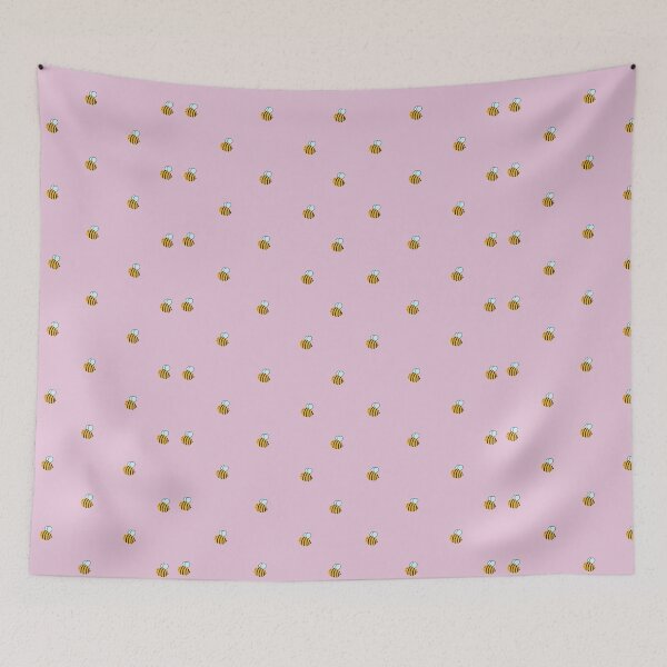 Item preview, Pink Bee Pattern  designed and sold by mackwill99.