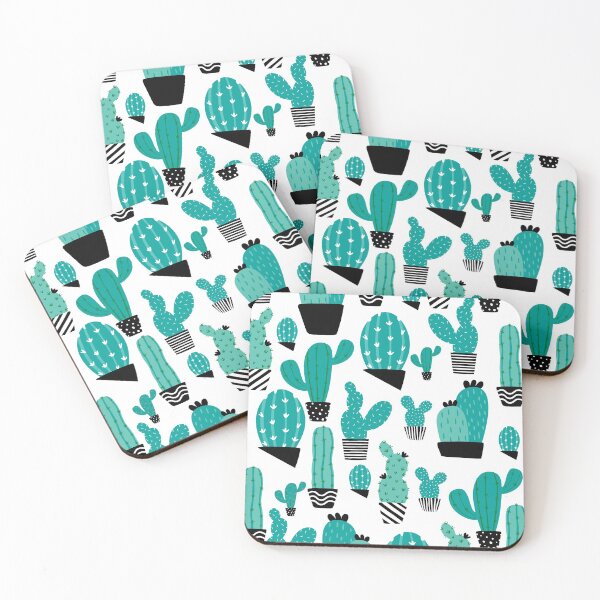 Item preview, Modern Cactus Pattern  designed and sold by Queen City  Craftworks.