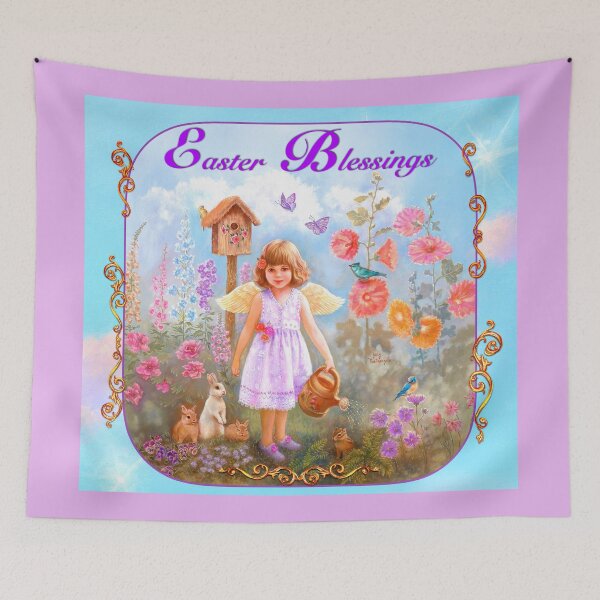 Item preview, GARDENING EASTER ANGEL designed and sold by Judy Mastrangelo.