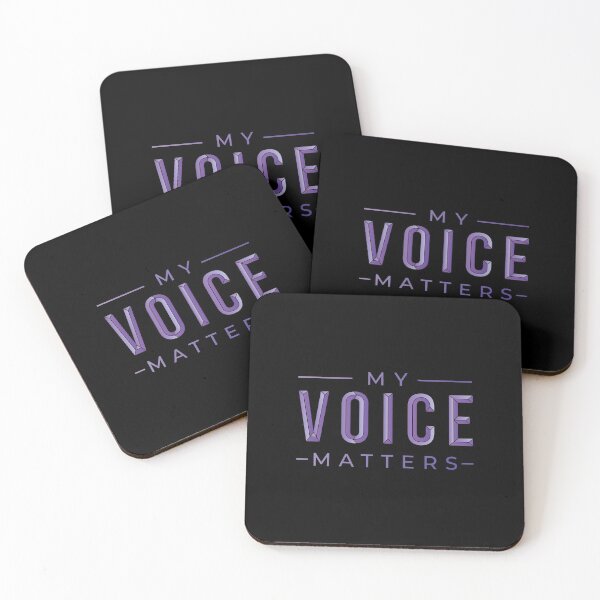 Item preview, my voice matters  designed and sold by pirminio.