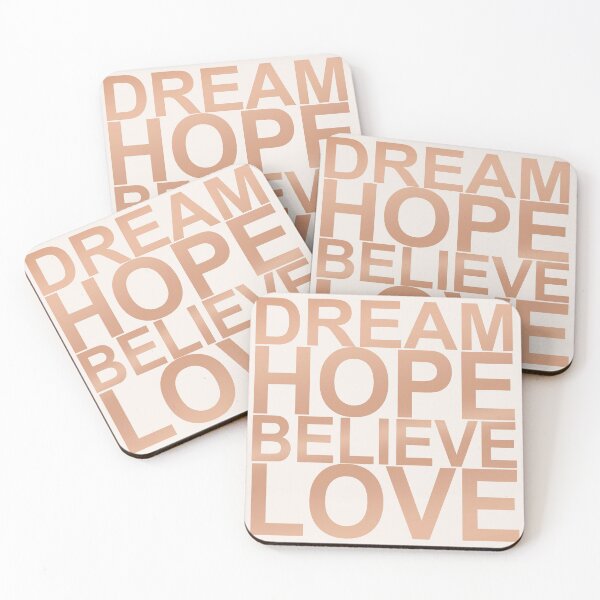 Item preview, Dream hope believe love designed and sold by OkihanaShop.