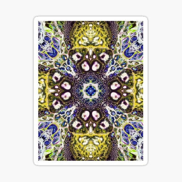 Mirroreffect - mandalaflower Sticker