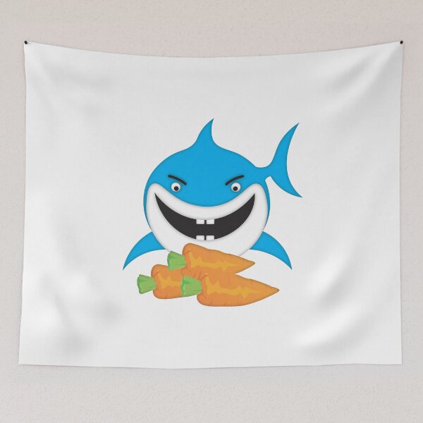 Item preview, shark designed and sold by animalsandkids.