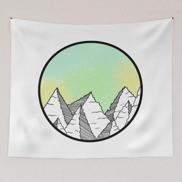 Item preview, Watercolor Mountain designed and sold by isacaste.