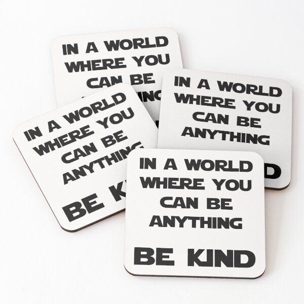 Item preview, BE KIND (Black) designed and sold by DafyddEm.